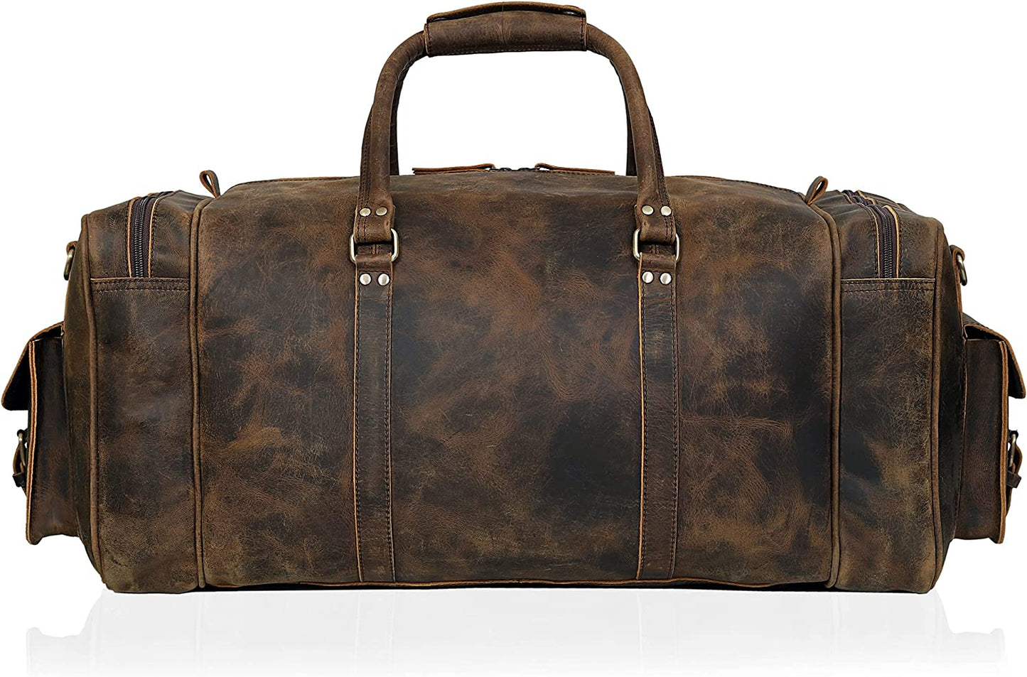 Limitless Large Leather Duffel Bag